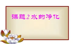 人教版（五四制）八年级全册化学  4.2 水的净化 课件