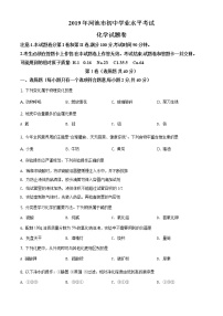 精品解析：广西河池市2019年中考化学试题(解析版+原卷板)