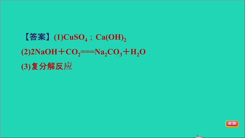 2022年中考化学专题突破篇第26课时推断题讲本课件第8页