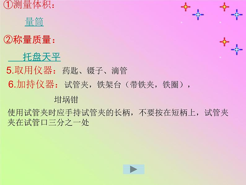 沪教化学九上《1第3节 怎样学习和研究化学》第4页