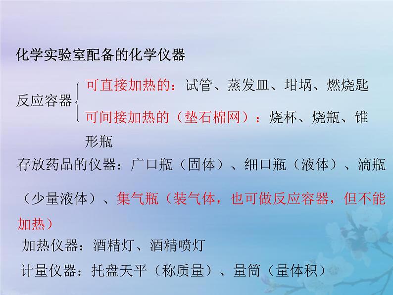 人教版九年级化学上册第1单元走进化学世界课题3走进化学实验室课件第8页