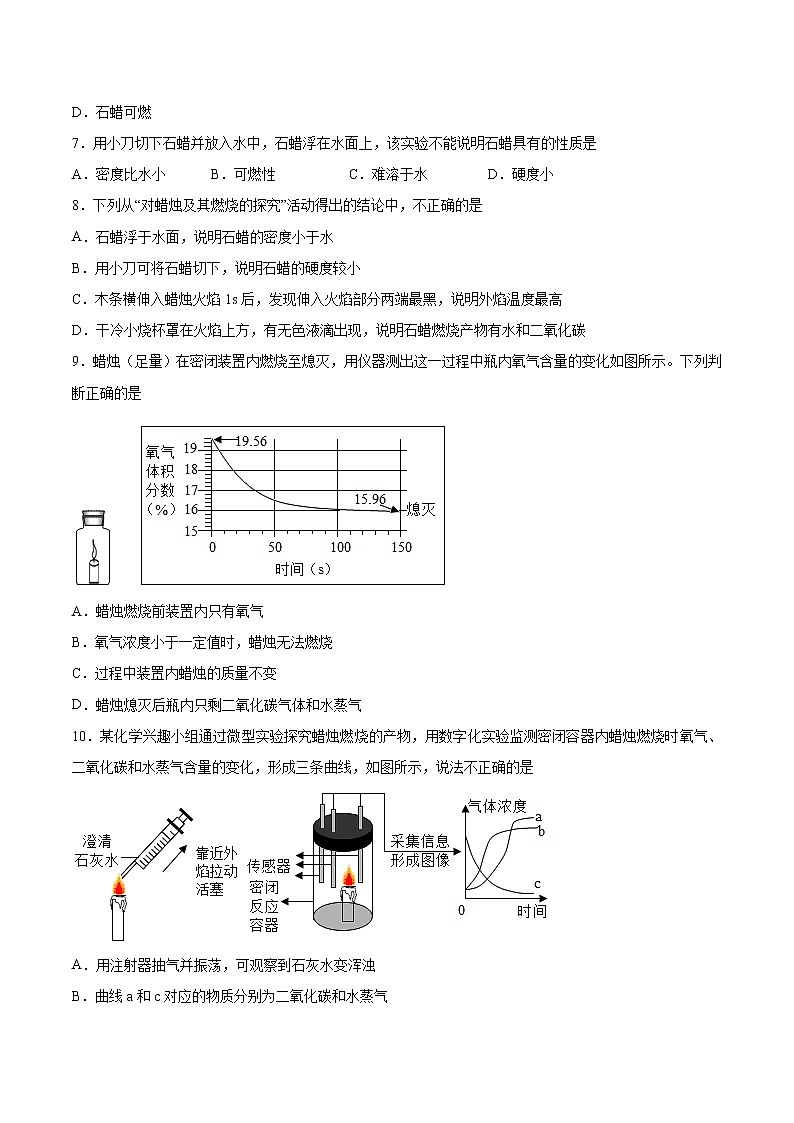 1.2.1 化学是一门以实验为基础的科学(1) 2022-2023学年九年级化学同步备课系列(人教版)· 课件练习02