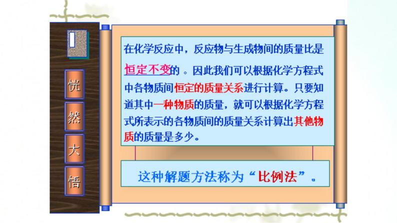 鲁教版化学九年级上册 5.3.1  化学反应中的有关计算 课件+视频素材04