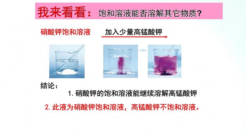 鲁教版化学九年级上册 3.1.2 饱和与不饱和溶液 课件+视频素材06