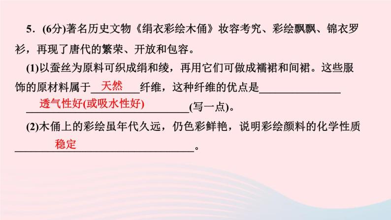 化学人教版九年级下册 同步教学课件第12单元 化学与生活 课题3 有机合成材料05