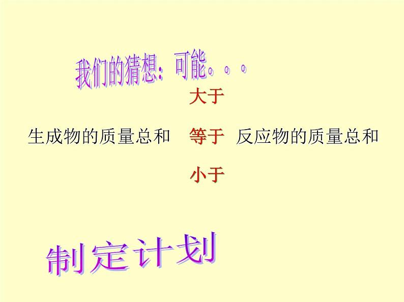 京改版九年级上册化学 7.1 质量守恒定律 课件04