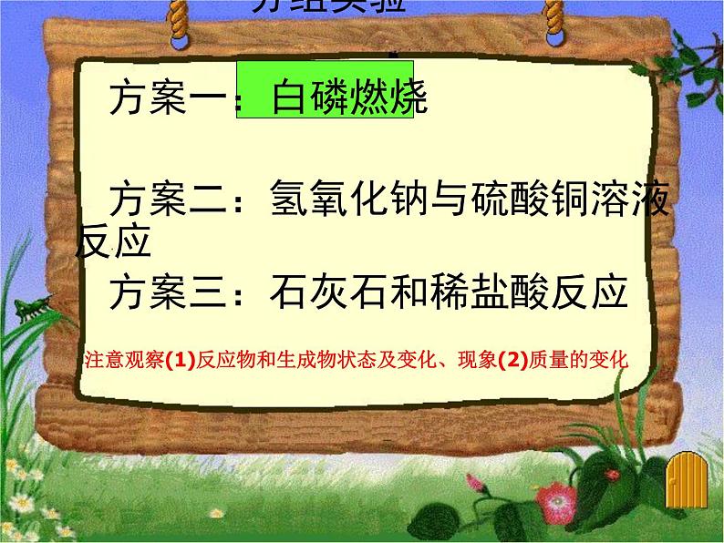 鲁教版九年级上册化学 5.1 化学反应中的质量守恒 课件第8页