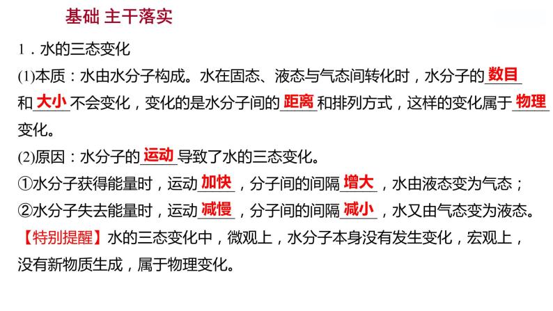 第二单元　第一节　运动的水分子 课件  2022-2023 鲁教版 化学 八年级02