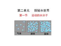 化学鲁教版 (五四制)第一节 运动的水分子课文配套课件ppt