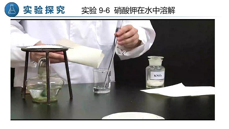人教版初中化学九年级下册第九单元 课题2 溶解度 课件05