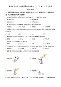 重庆市江津区双福育才中学2022-2023学年九年级上学期第一次月考化学试题(含答案)