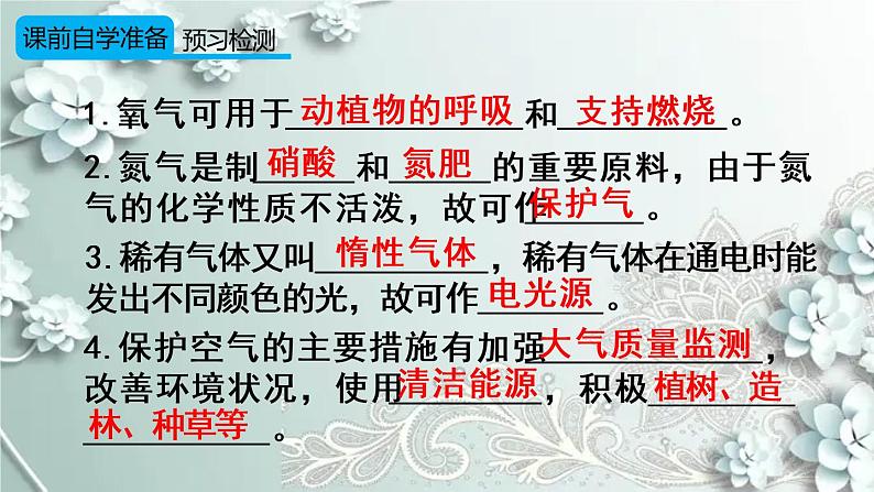 人教版化学九年级上册 第2课时 空气是一种宝贵的资源 课件第3页