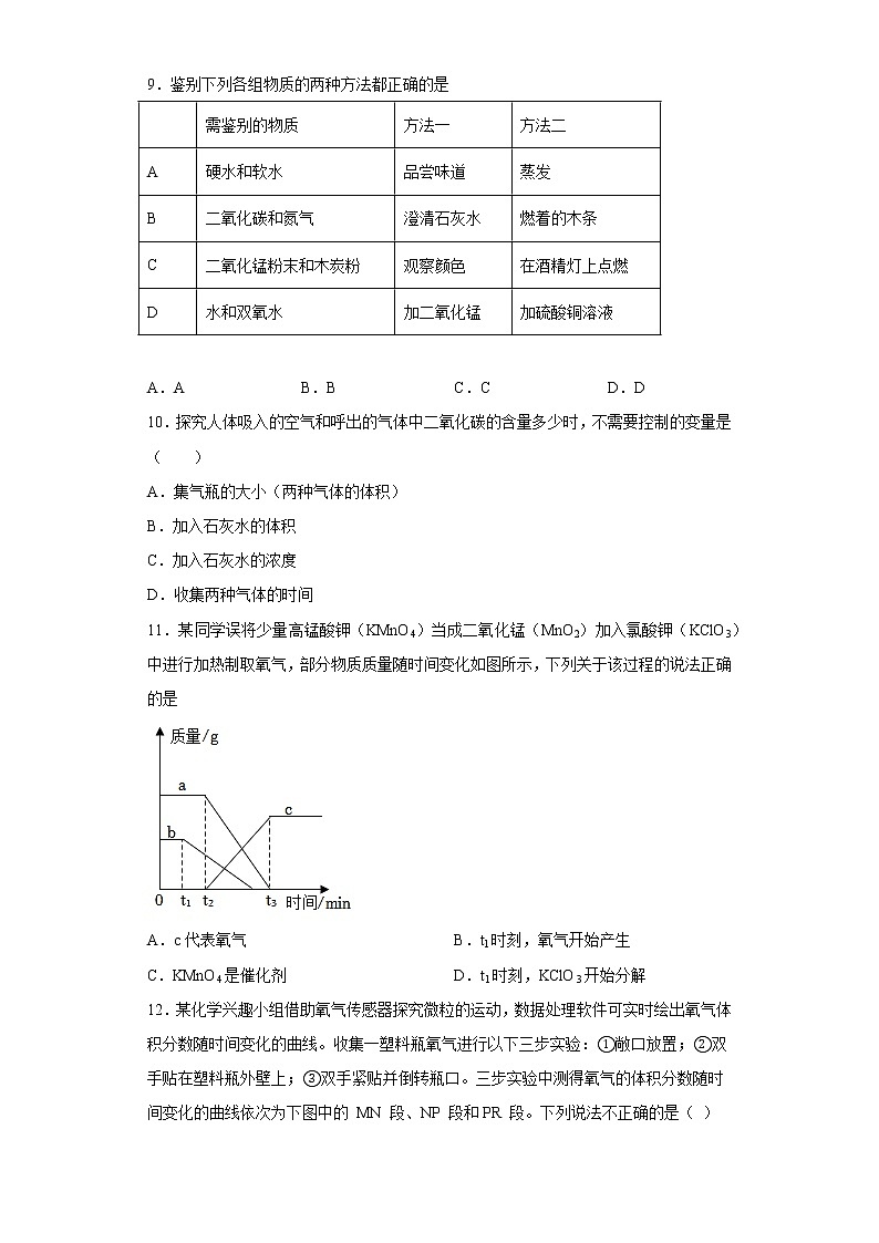 广东省深圳市罗湖区2022-2023学年九年级上学期期中化学试题(含答案)第3页