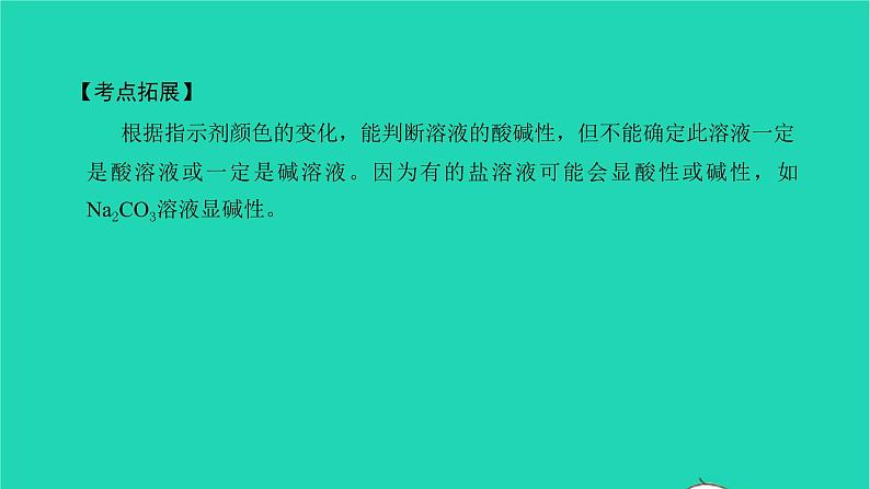 全国版2022中考化学第一篇教材梳理夯实基础第十单元酸和碱第1课时常见的酸和碱讲本课件04