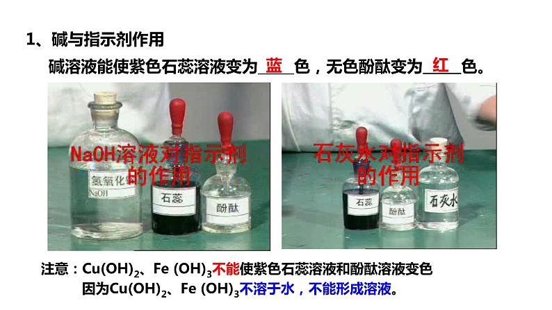 人教版初中化学九年级下册第十单元 课题1 常见的酸和碱 课件05