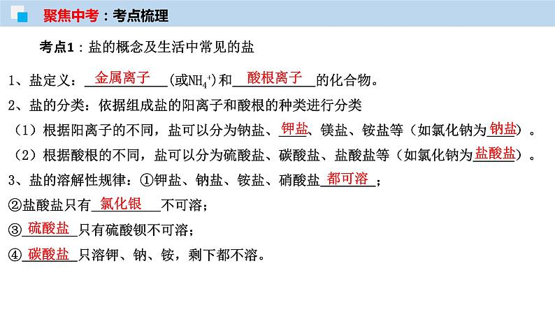 专题08 盐与化肥(考点精讲PPT版)-【满分之路】 中考化学一轮复习精讲精练(全国通用)第4页