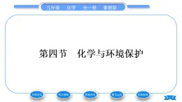 鲁教版九年级化学下第十一单元化学与社会发展第四节化学与环境保护习题课件