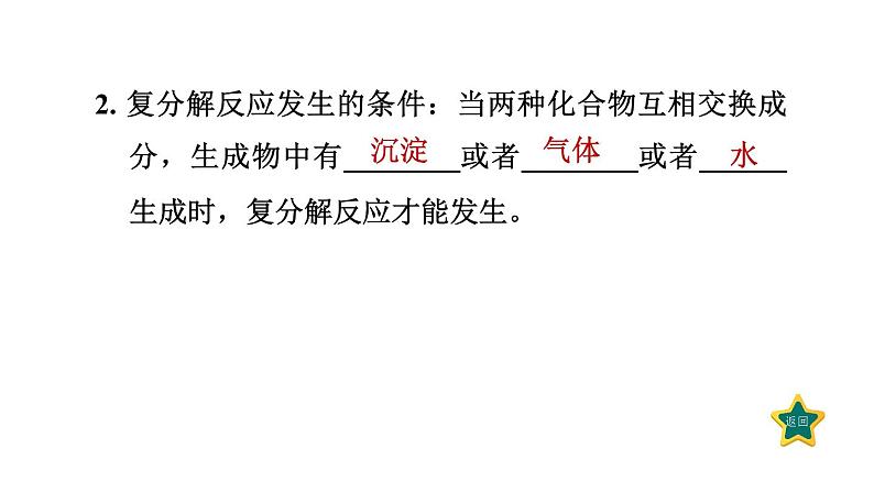 人教版九年级化学下册11-1-2复分解反应课件第4页