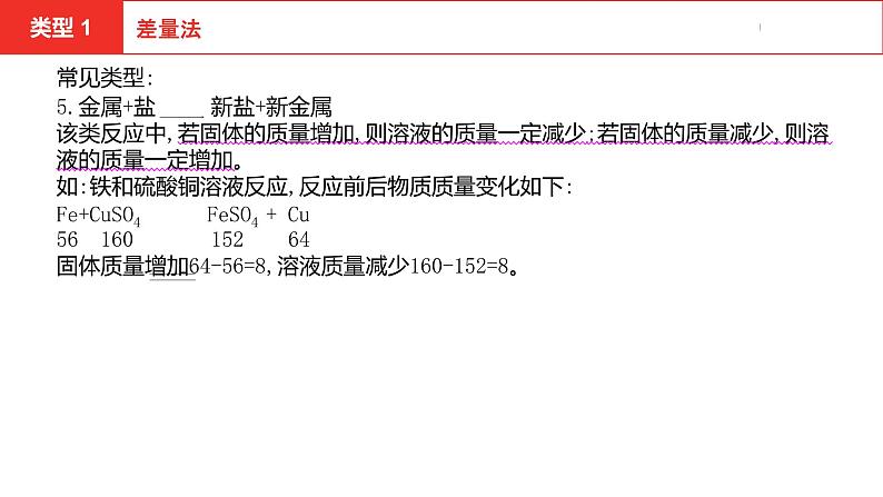 中考总复习化学(河南地区)16.题型四 技巧性计算课件07