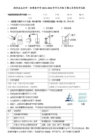 湖北省武汉市一初慧泉中学2021-2022学年九年级下册6月考化学试卷