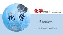 沪教版 (上海)九年级第一学期2.1 人类赖以生存的空气课前预习课件ppt