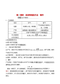 化學九年級上冊第一節(jié) 燃燒與滅火第2課時同步練習題