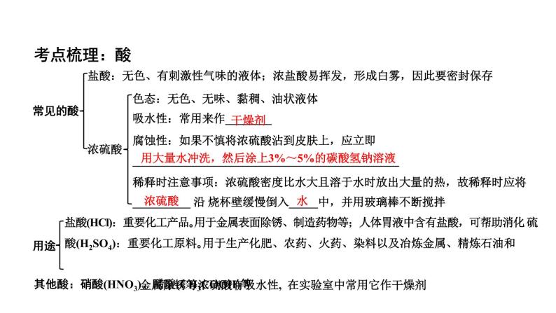 沪教版（上海）初中化学九年级下册 5.1生活中的酸和碱 课件PPT04