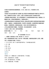 初中化学中考复习 精品解析：广东省广州市2020年中考化学试题（解析版）