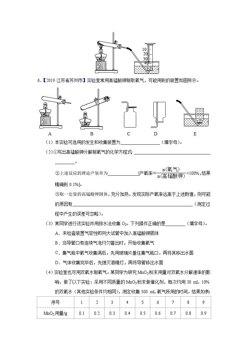 初中化学中考复习 题型06 实验中影响因素的探究-备战2020年中考化学实验题型特训(原卷版)第3页