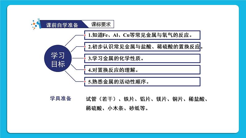 第八单元 金属和金属材料 课题2 金属的化学性质 第一课时 金属与氧气、酸反应 课件+教案+导学案+素材02