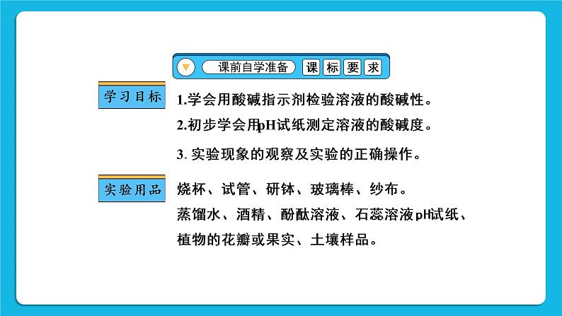 实验活动7 溶液酸碱性的检验 课件第2页