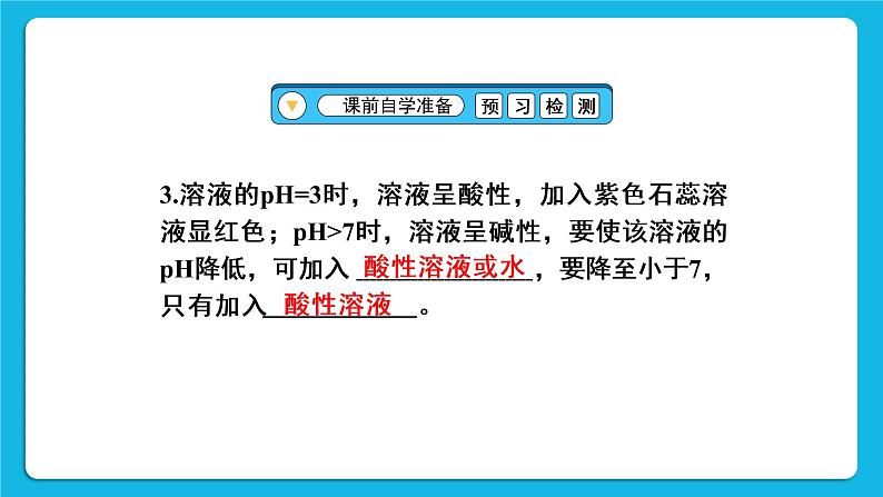 实验活动7 溶液酸碱性的检验 课件第4页