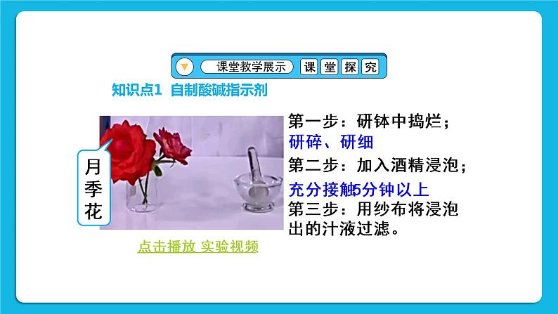 实验活动7 溶液酸碱性的检验 课件第6页