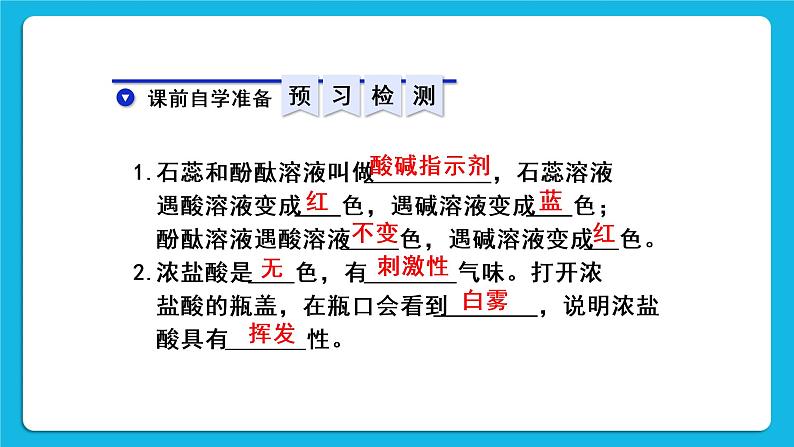 第十单元 酸和碱 课题1 常见的酸和碱 第一课时 酸碱指示剂及常见的酸 课件+教案+导学案+素材03