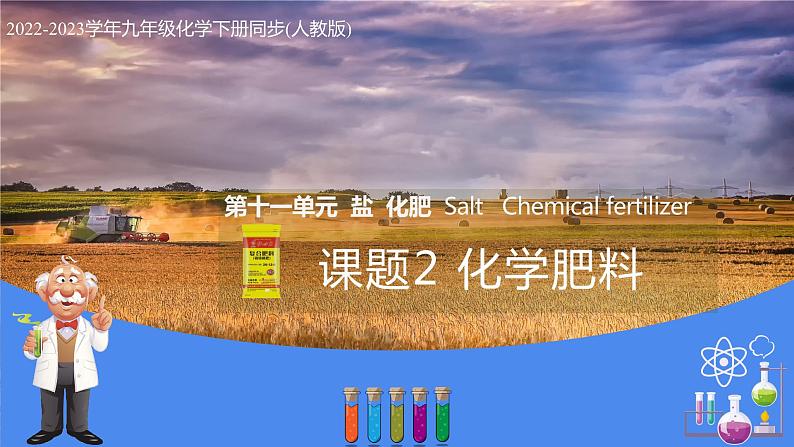 11.2 化学肥料(教学课件)-九年级化学下册同步教学课件+课时练(人教版)01