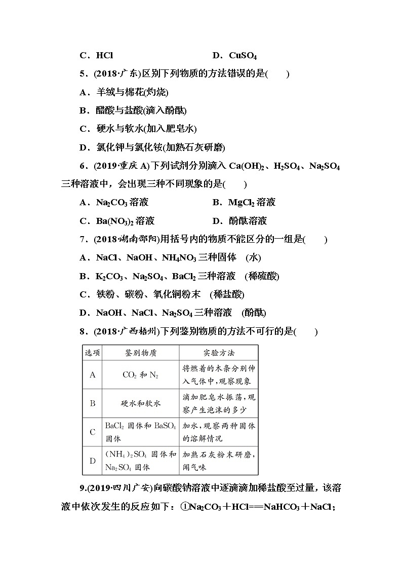 中考化学复习第11单元 盐 化肥第2页