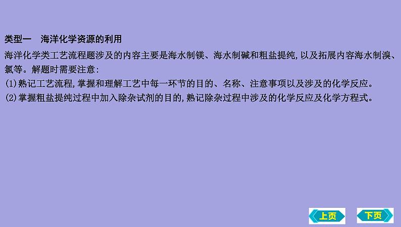 2023年中考化学鲁教版(五四学制)一轮热点突破专题五 工艺流程题课件PPT第5页