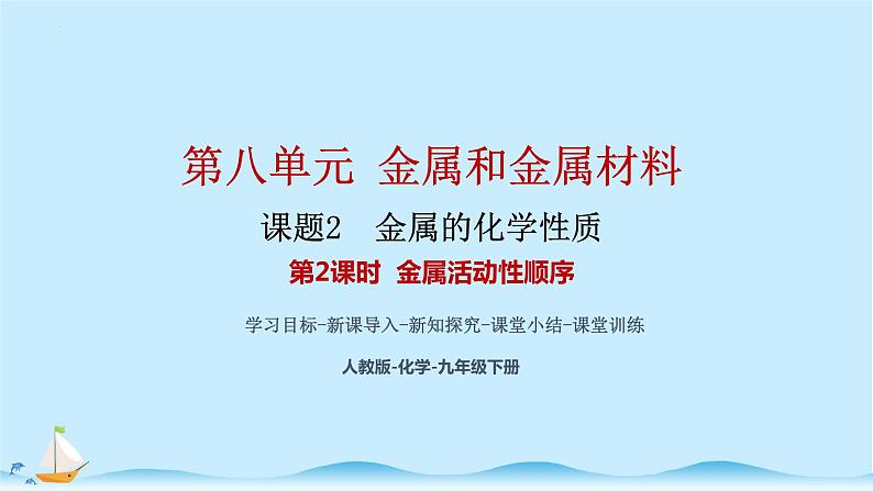 8.2第二课时金属活动性顺序课件PPT01