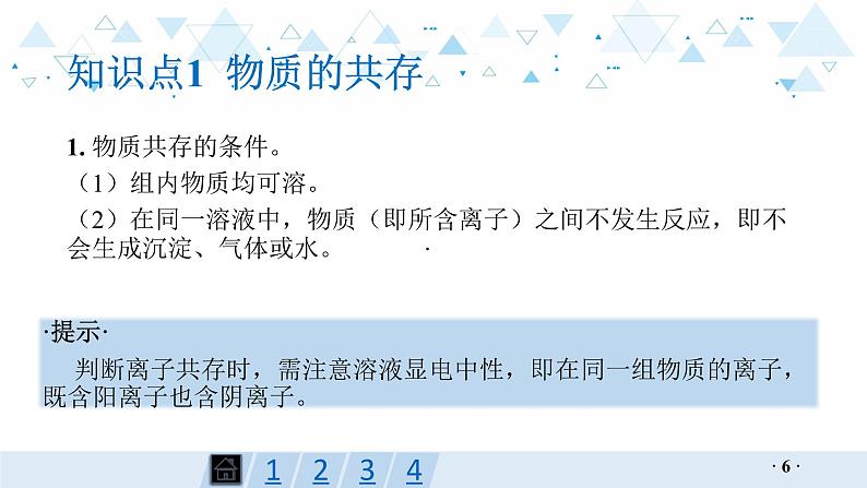 中考总复习化学第19讲 物质的共存、检验与鉴别、分离与除杂课件06