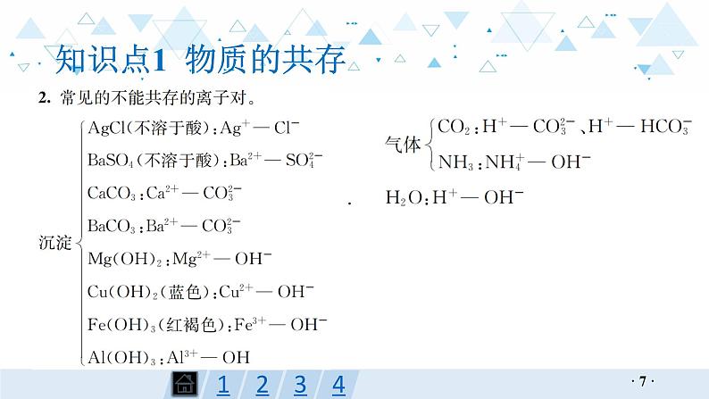 中考总复习化学第19讲 物质的共存、检验与鉴别、分离与除杂课件07