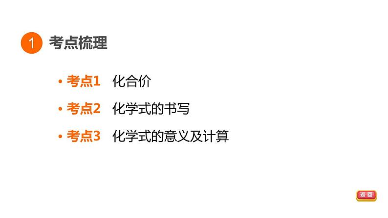 人教版化学中考一轮复习--基础梳理--第14课时 化学式和化合价(课件)第3页