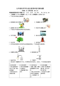 山东省东营市利津县2022-2023学年九年级下学期4月月考化学试题