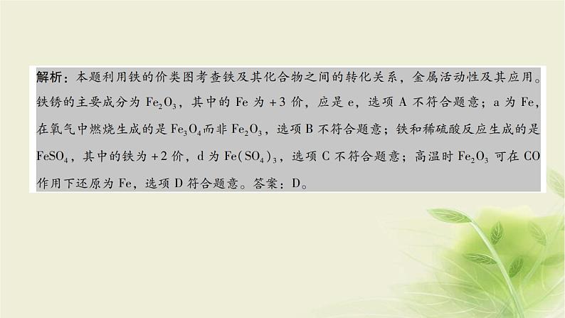 中考化学复习专题二物质间的作用与转化(第2课时)课件第6页