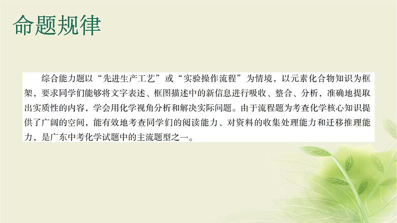中考化学复习专题三综合能力(第1课时)课件第3页