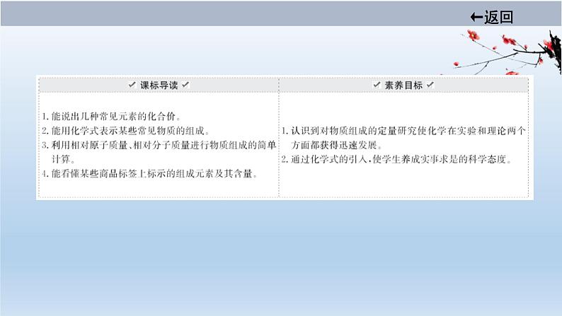 中考化学一轮单元总复习课件 第四单元课题四 化学式与化合价 (含答案)第2页