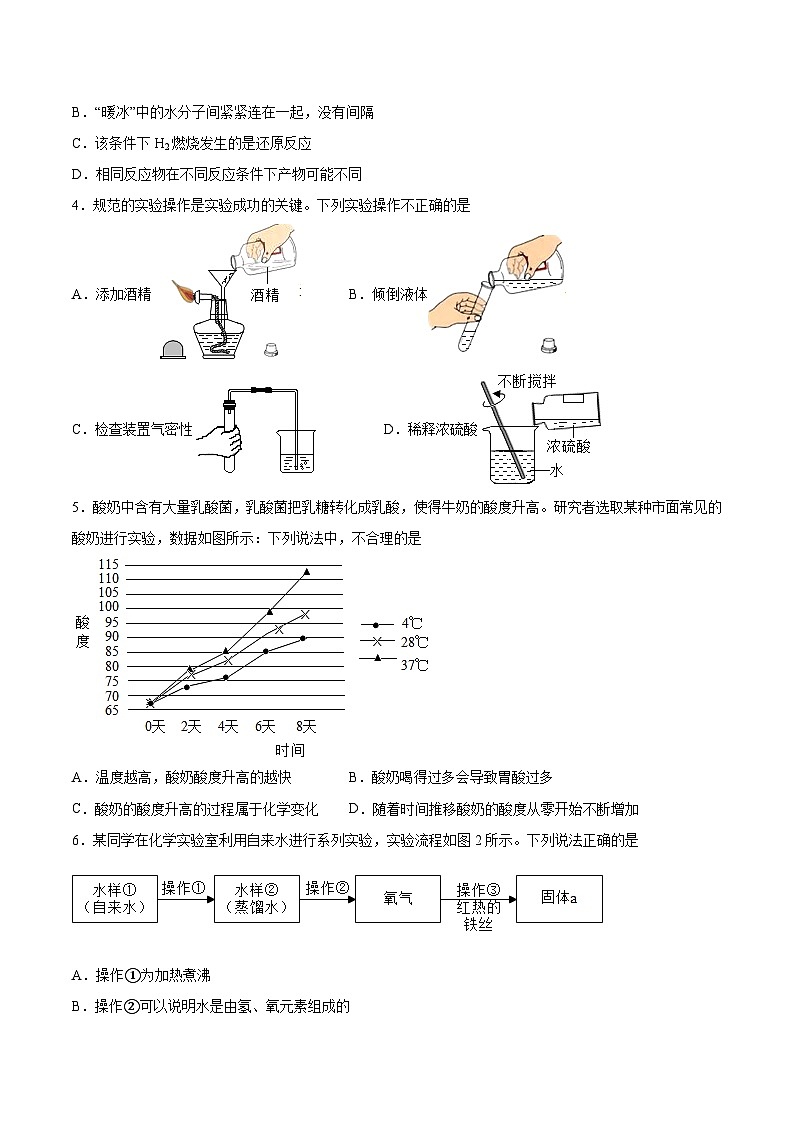 化学(福建卷)-【试题猜想】2023年中考考前最后一卷(考试版)第2页