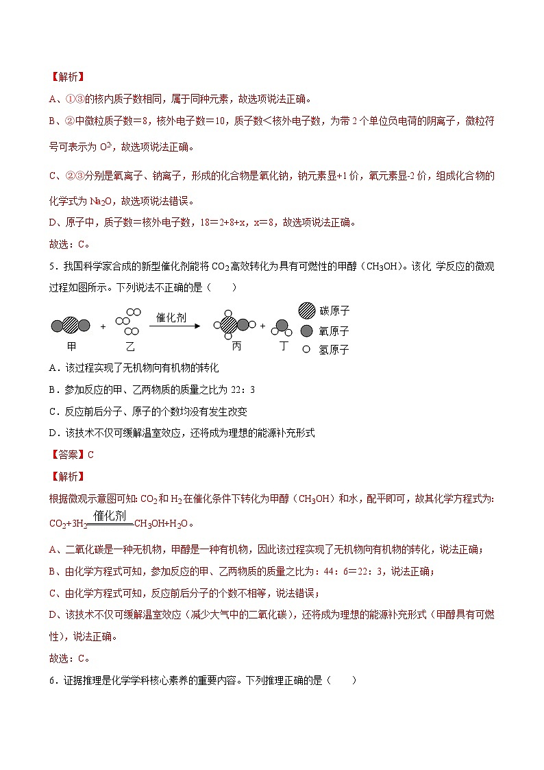 化学(武汉卷)(全解全析)第3页