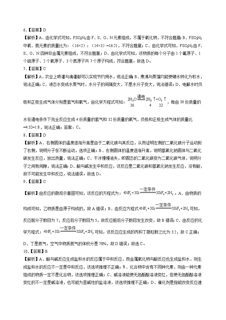 化学(广州卷)2023年中考考前最后一卷(全解全析)第2页
