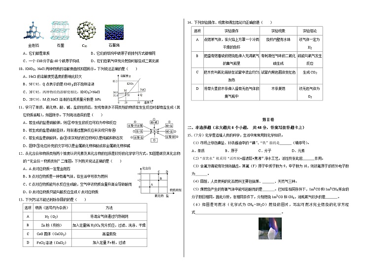 (广州卷)2023年中考化学第一次模拟考试(考试版)第2页