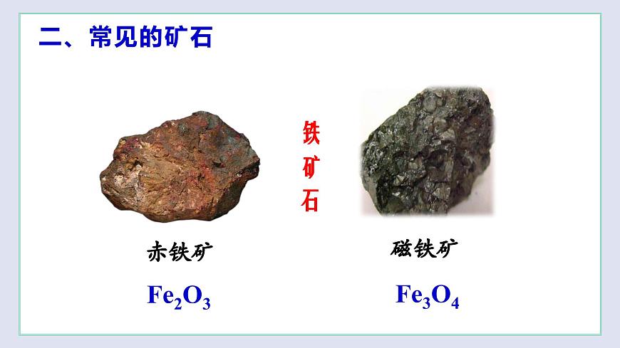 5.2 金屬礦物  鐵的冶煉（第1課時(shí)）（課件）第6頁(yè)